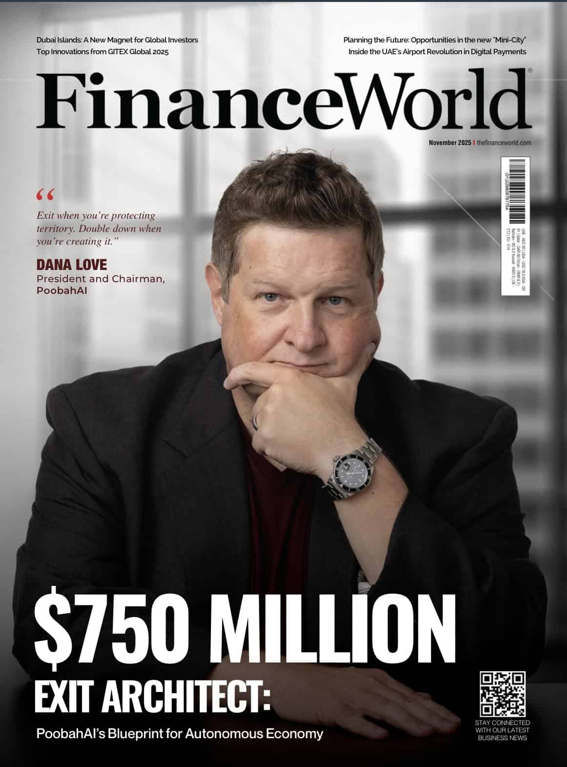 PoobahAI press coverage on Finance World Magazine