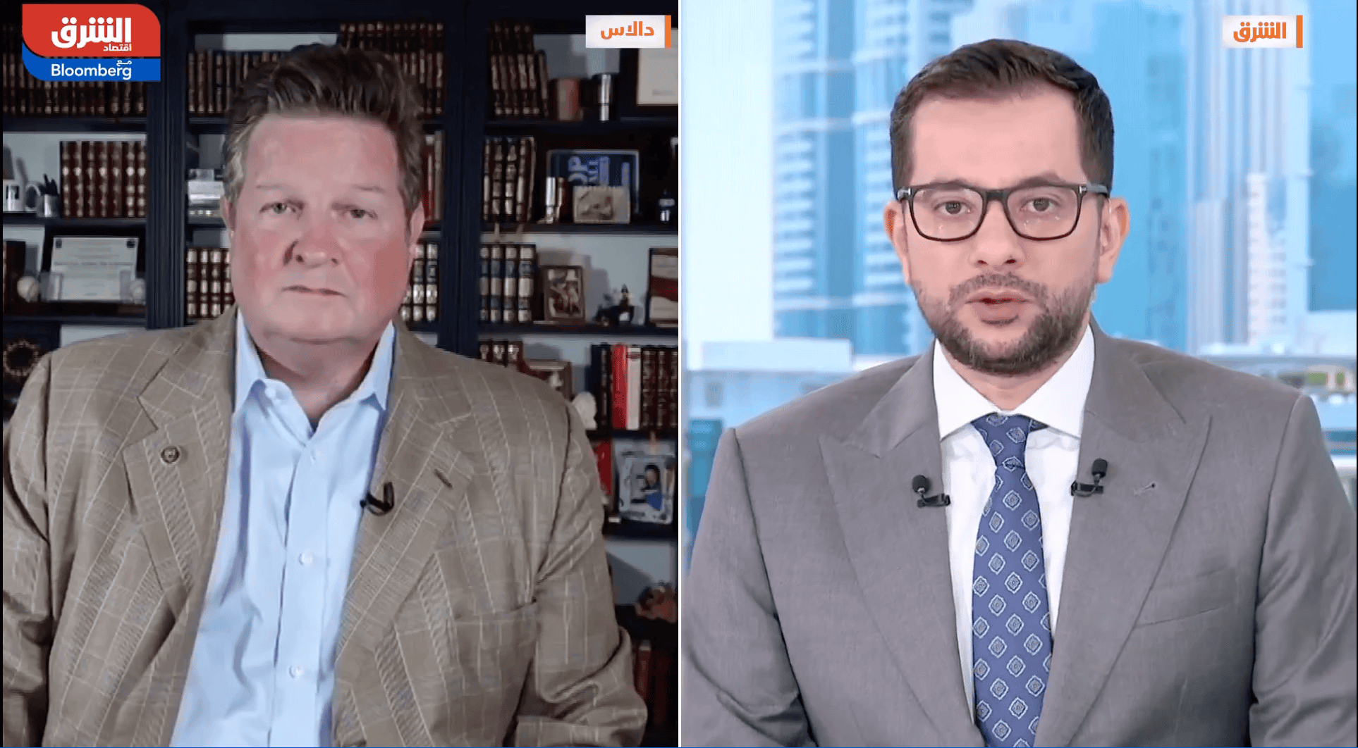 PoobahAI media coverage on Asharq Business with Bloomberg